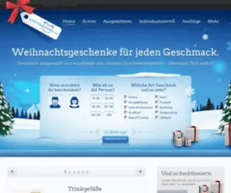 Weihnachtsgeschenke.com(Weihnachten) Screenshot