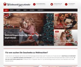 Weihnachtsgeschenke.de(TOP 300 Weihnachtsgeschenke) Screenshot