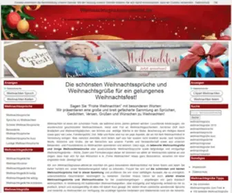 Weihnachtsgruesse-Allerlei.de(★) Screenshot