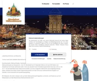 Weihnachtsmarkt-Mannheim.de(Weihnachtsmarkt Mannheim) Screenshot