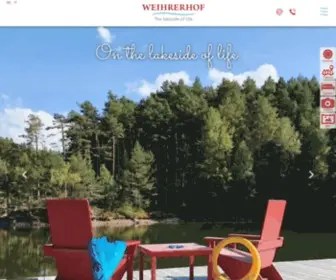 Weihrerhof.com(4 Sterne Hotel Südtirol) Screenshot