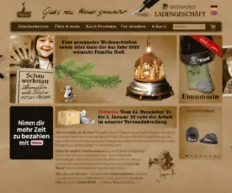 Weihrichkarzle.de(HUSS Startseite) Screenshot