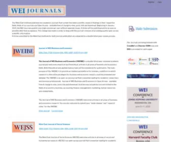 Weijournals.com(WEI JOURNALS) Screenshot