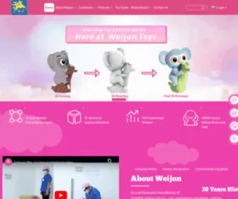 Weijuntoy.com(Playset Toys) Screenshot