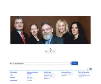 Weikopf.de(Fachanwälte in Jena) Screenshot