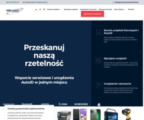Weilandt-Elektronik.pl(I serwis Auto ID) Screenshot