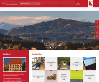 Weiler-Simmerberg.de(Gemeinde Weiler) Screenshot