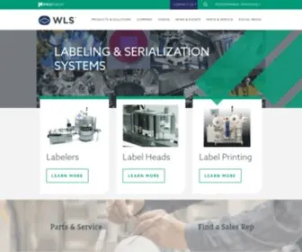 Weilerls.com(Weiler Labeling Systems) Screenshot