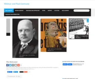 Weimarandnazigermany.co.uk(Weimar and Nazi Germany) Screenshot