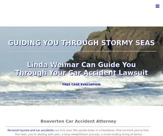 Weimarlaw.com(Beaverton Personal Injury Attorney) Screenshot