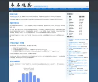 Weiming.info(未名观察) Screenshot
