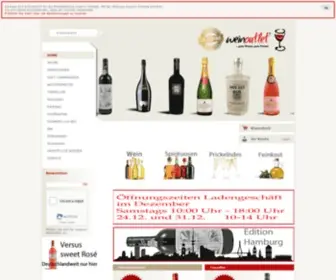 Wein-Outlet.com(Onlineshop mit Wein und Spirituosen in Hamburg) Screenshot