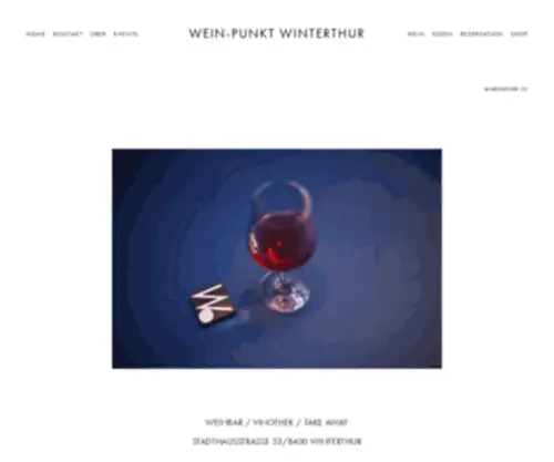 Wein-Punkt.ch(Weinbar) Screenshot