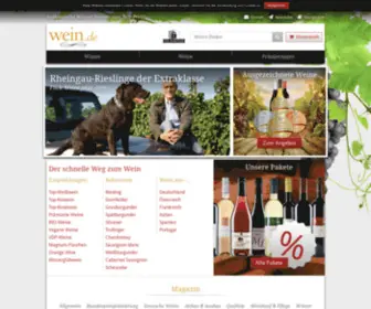 Wein.de(Qualitätswein) Screenshot