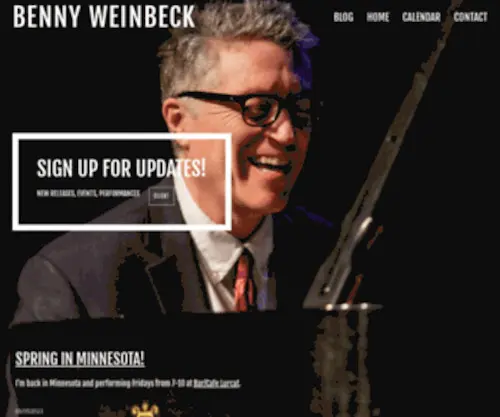 Weinbeck.com(Home page of) Screenshot
