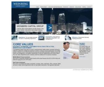 Weinbergcap.com(The Weinberg Capital Group) Screenshot