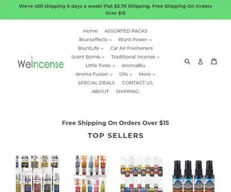 Weincense.com(Scents for Living Life) Screenshot