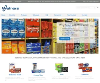 Weinersltd.com(Weiner's LTD) Screenshot