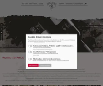 Weingut-Berthold.de(Weingut Berthold) Screenshot