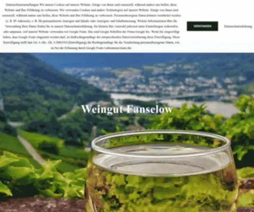 Weingut-Fanselow.de(Urlaub an der Mosel) Screenshot