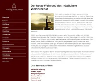 Weingut-Hauth.de(Die 4 Stuhlbeine jeder Google Ads) Screenshot