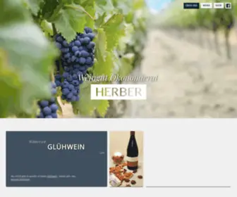 Weingut-Herber.de(Weingut Ökonomierat Herber) Screenshot