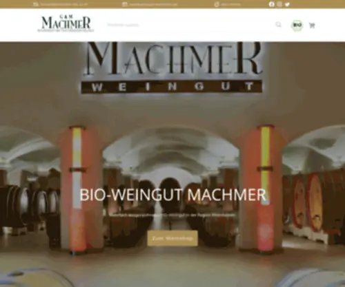 Weingut-Machmer.de(Weingut Machmer Startseite) Screenshot