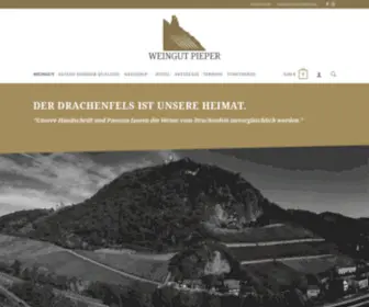 Weingut-Pieper.de(Ihr Siebengebirgswinzer) Screenshot