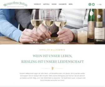 Weingut-Steffens.de(Weingut Ernst Steffens) Screenshot