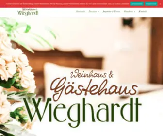 Weinhaus-Wieghardt.de(Übernachtung) Screenshot