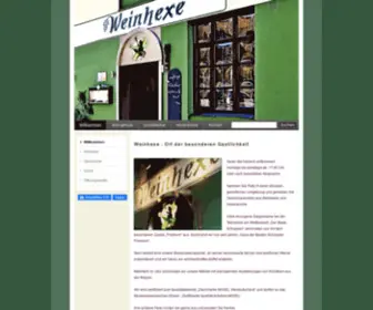 Weinhexe-Trier.de(Willkommen in der Weinhexe) Screenshot