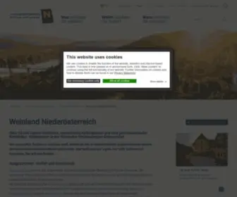 Weinstrassen.at(Weinland Niederösterreich) Screenshot