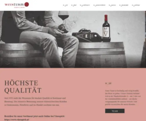 Weinturm.at(WeinTurm spirits & more) Screenshot