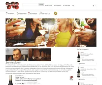 Weinunion.de(WeinUnion der Online Weinversand) Screenshot