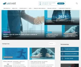 Weinvest.com.br(Weinvest) Screenshot