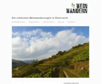 Weinwandern.at(Weinwandern ist wie ein Kurzurlaub) Screenshot