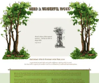 Weirdandwonderfulwood.co.uk(Weird and Wonderful Wood) Screenshot