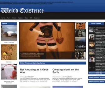 Weirdexistence.com(Weird Existence) Screenshot