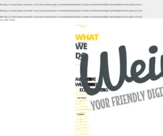 Weirdgroup.com(Website Design) Screenshot