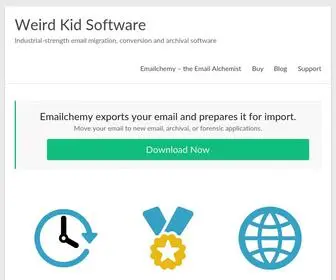 Weirdkid.com(Emailchemy Email Migration Software) Screenshot