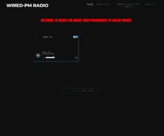 Weirdpm.xyz(WIRED-PM RADIO) Screenshot