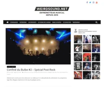 Weirdsound.net(Entremetteur musical depuis 2015) Screenshot