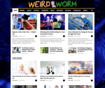 Weirdworm.com(What you need) Screenshot