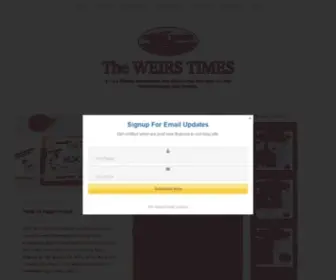 Weirs.com(A Free Weekly Newspaper Devoted to the Interests of Lake Winnipesaukee and Vicinity) Screenshot