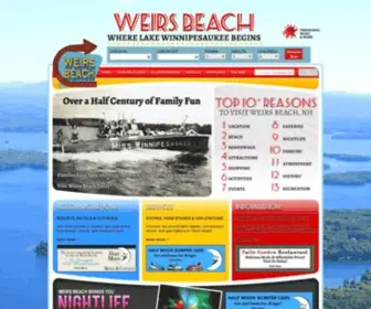 Weirsbeach.com(WEIRS BEACH) Screenshot