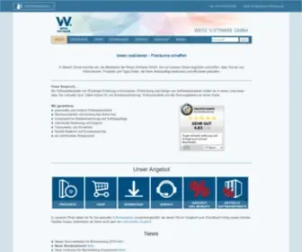 Weise-Software.de(Weise Software GmbH) Screenshot