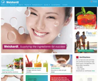 Weishardt.com(Home) Screenshot