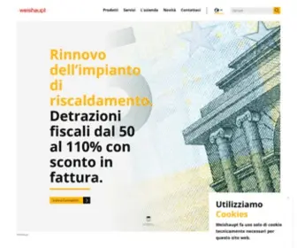 Weishaupt.it(Weishaupt) Screenshot