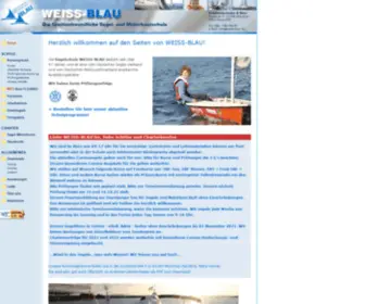 Weiss-Blau.de(Blau München) Screenshot