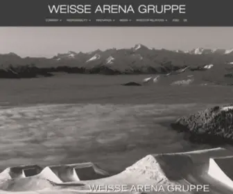 Weissearena.com(Zur weisse arena gruppe in flims laax gehören) Screenshot